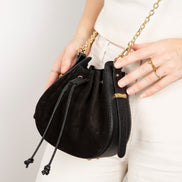 Valentina Women's Suede Leather Bag
