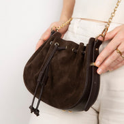 Valentina Women's Suede Leather Bag
