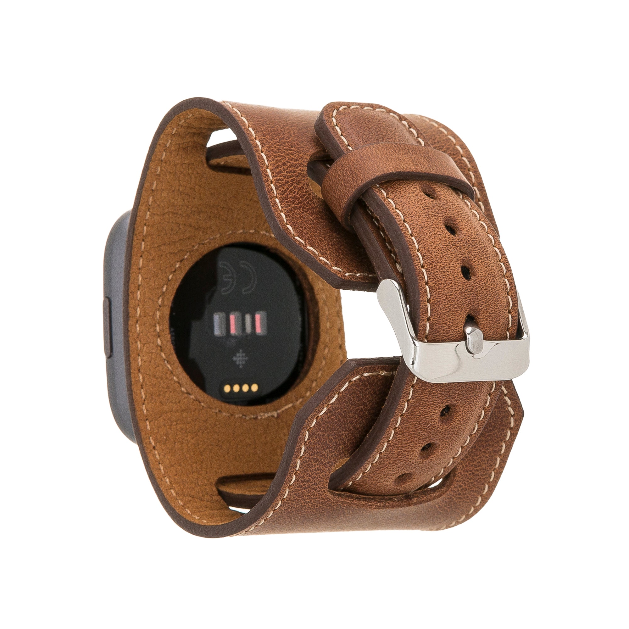 Lederarmbänder für Fitbit Versa Uhren