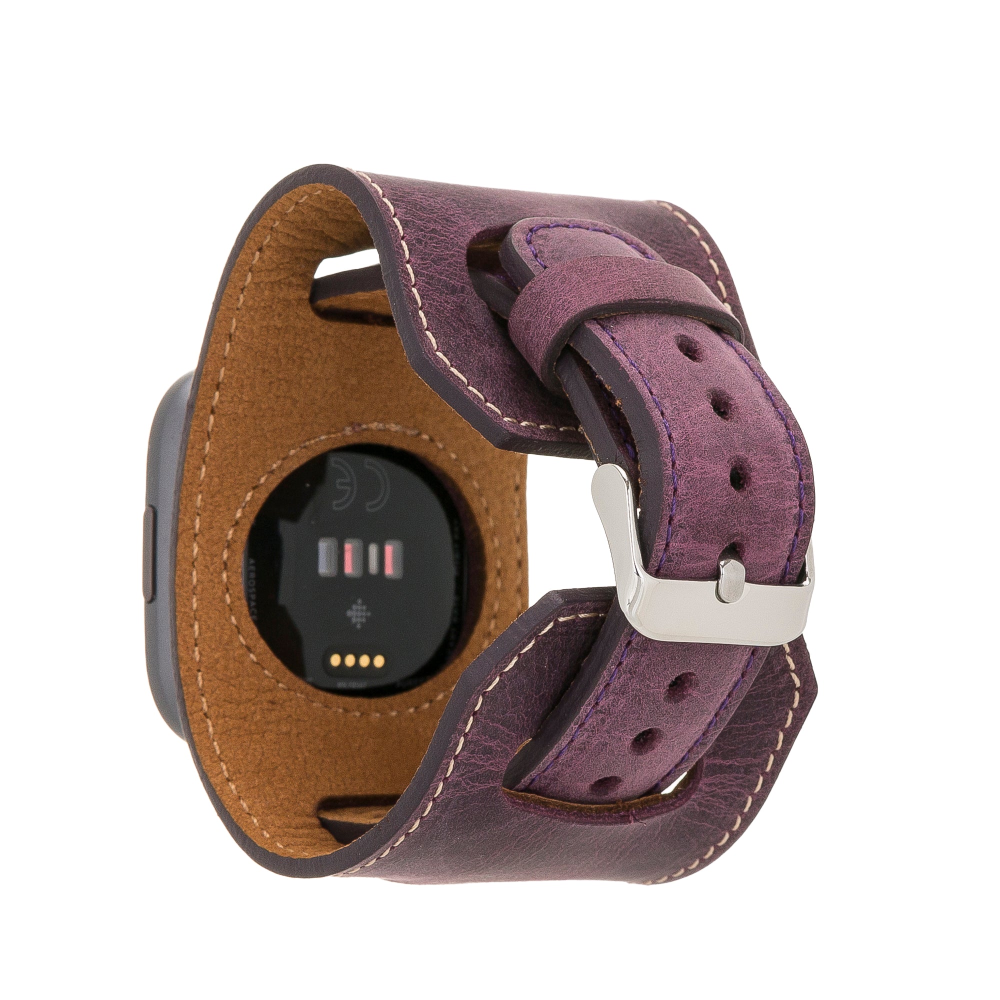 Lederarmbänder für Fitbit Versa Uhren