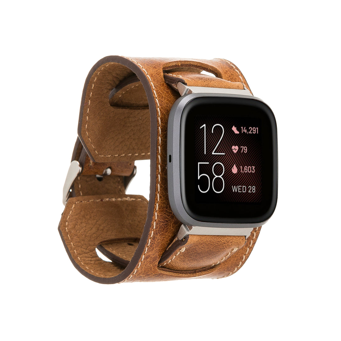 Lederarmbänder für Fitbit Versa Uhren