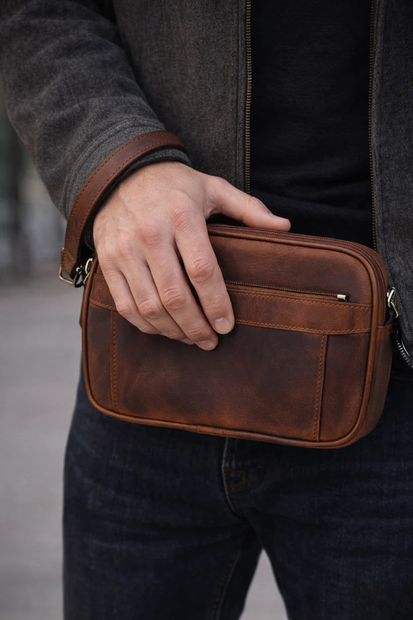 Forge Lederhandtasche