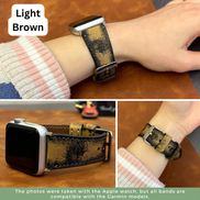 Armbänder in Lederoptik für alle Garmin Smartwatches