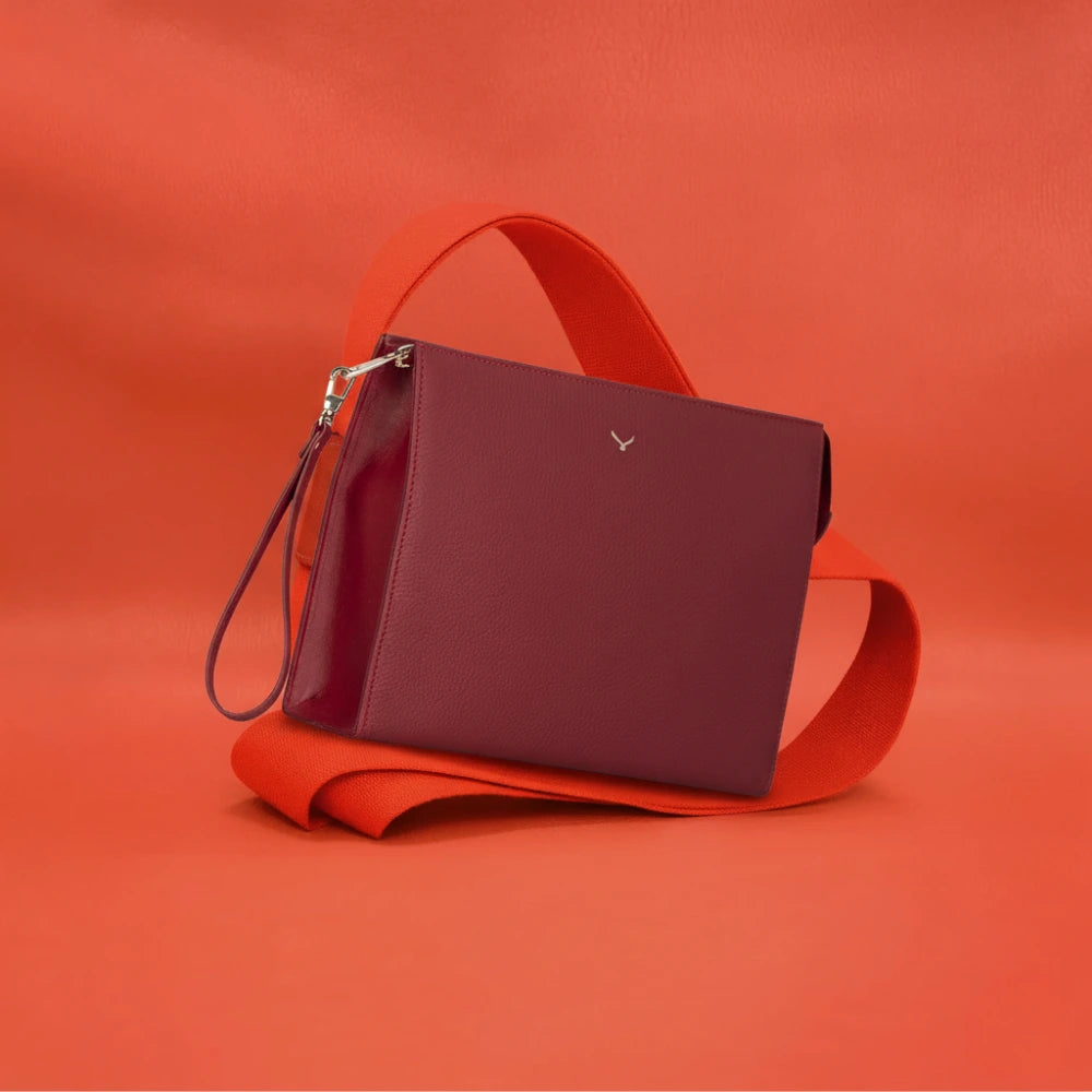 Adorn Genuine Leather Women's Wristlet Pouch & Clutch Bag