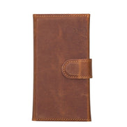 Weihnachtsmann iPhone 13 Mini Leder-Brieftaschenhülle