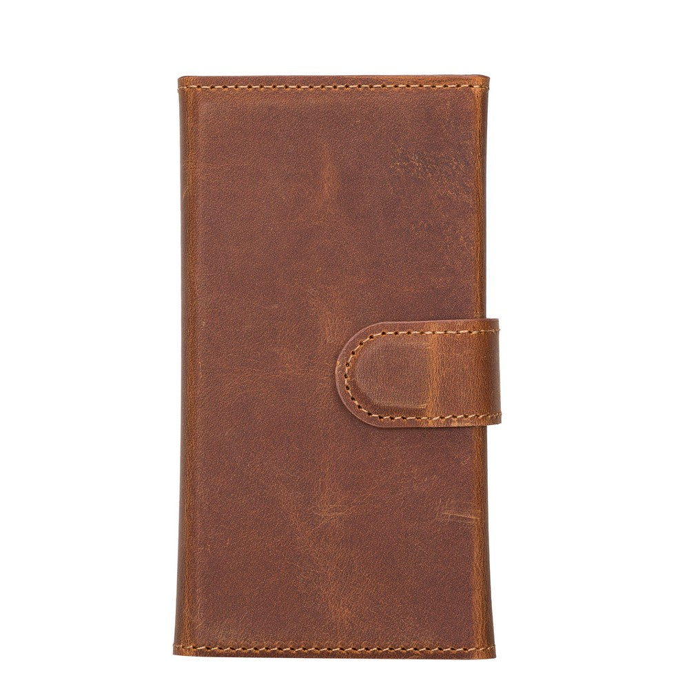 Santa I Phone 13 Mini Leather Detachable Wallet Case