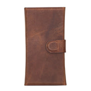 Weihnachtsmann iPhone 13 Mini Leder-Brieftaschenhülle