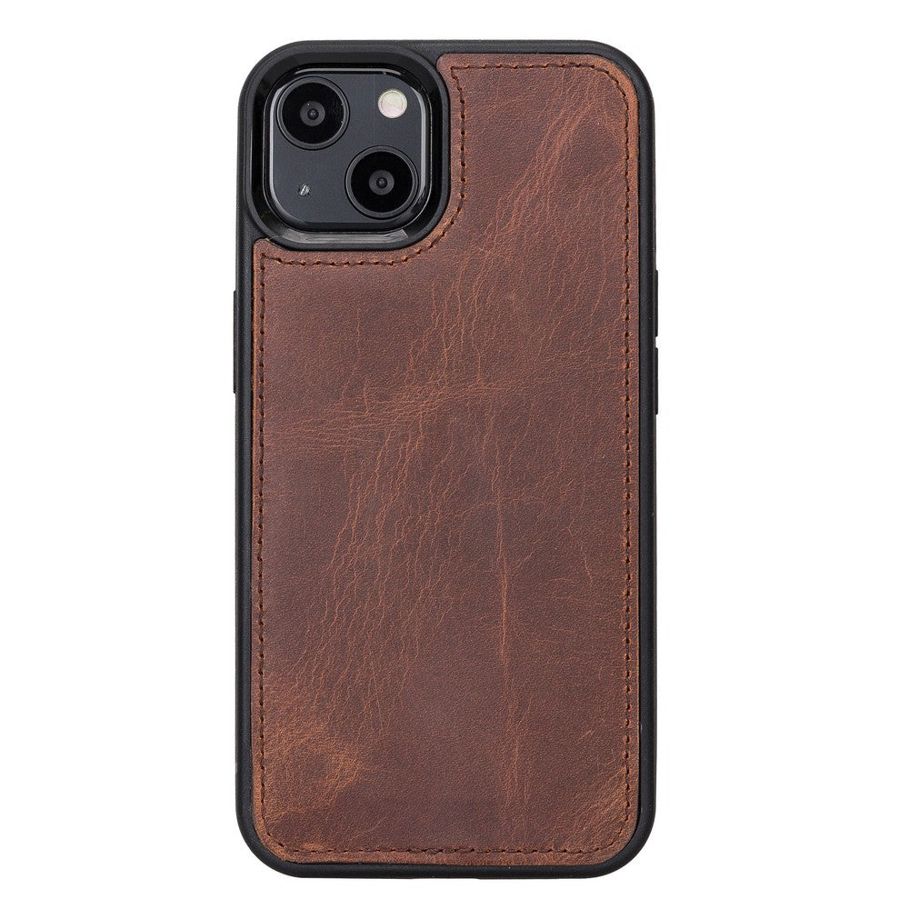 Santa I Phone 13 Mini Leather Detachable Wallet Case