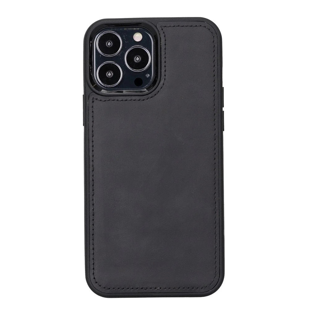 Santa I Phone 13 Pro Max Leather Detachable Wallet Case