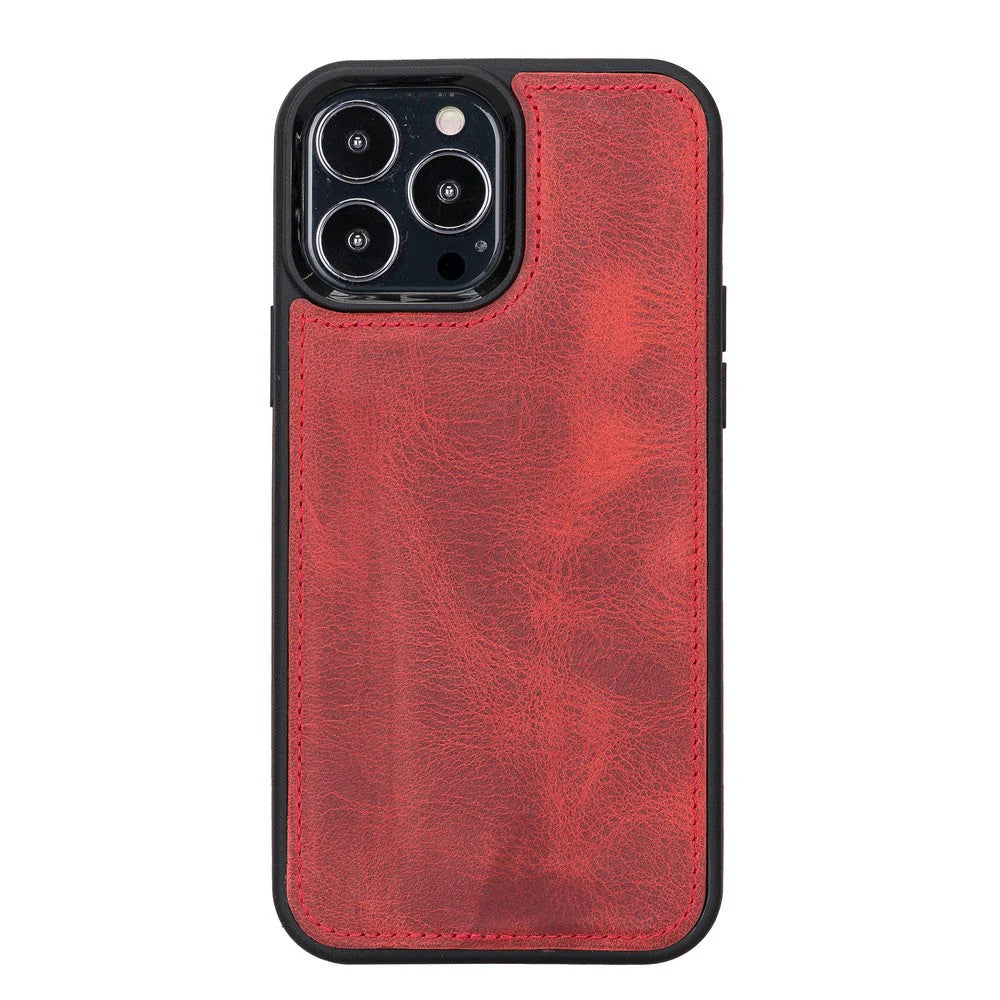 Santa I Phone 13 Pro Max Leather Detachable Wallet Case