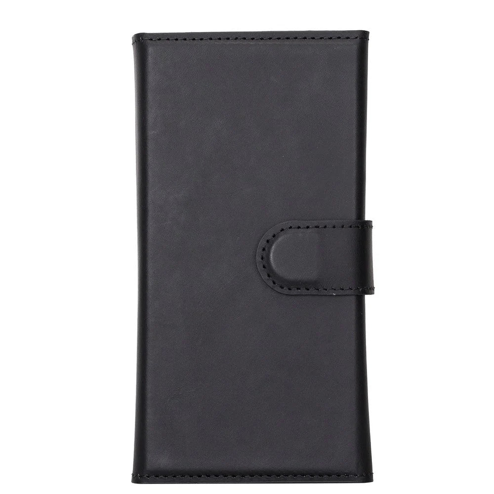 Weihnachtsmann iPhone 13 Pro Leder-Abnehmbare Brieftaschenhülle