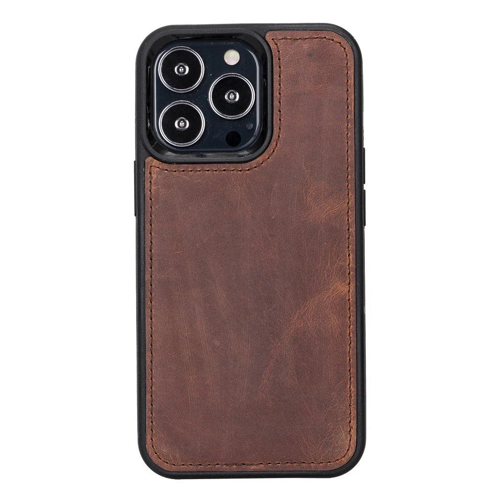 Weihnachtsmann iPhone 13 Pro Leder-Abnehmbare Brieftaschenhülle