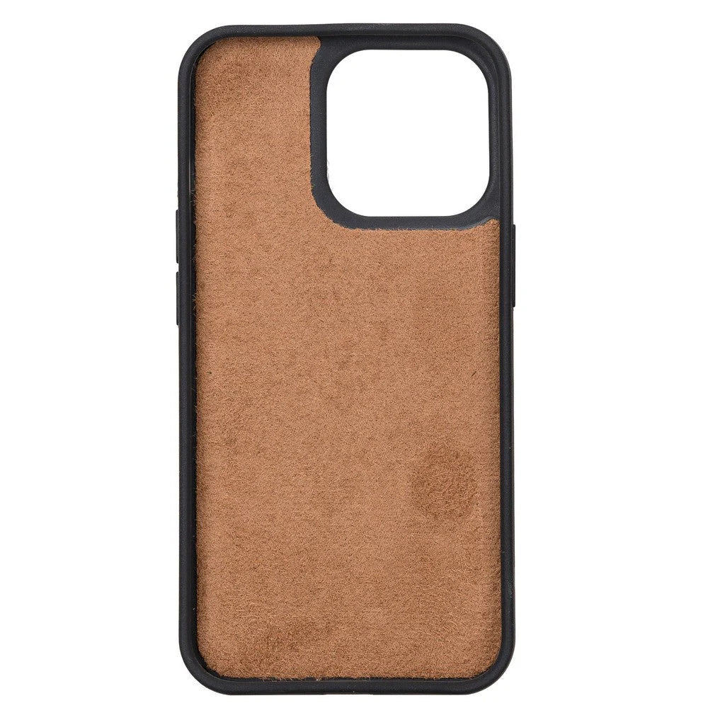 Weihnachtsmann iPhone 13 Pro Leder-Abnehmbare Brieftaschenhülle