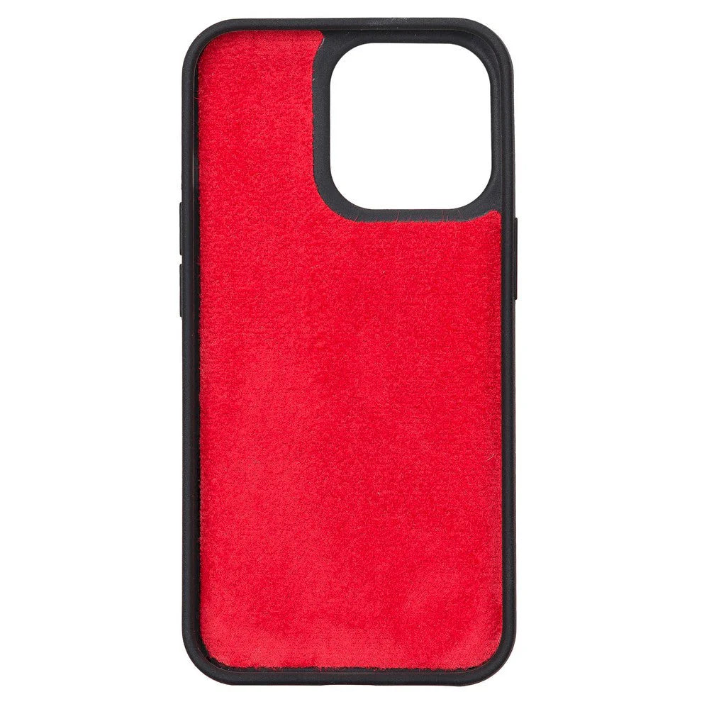 Weihnachtsmann iPhone 13 Pro Leder-Abnehmbare Brieftaschenhülle