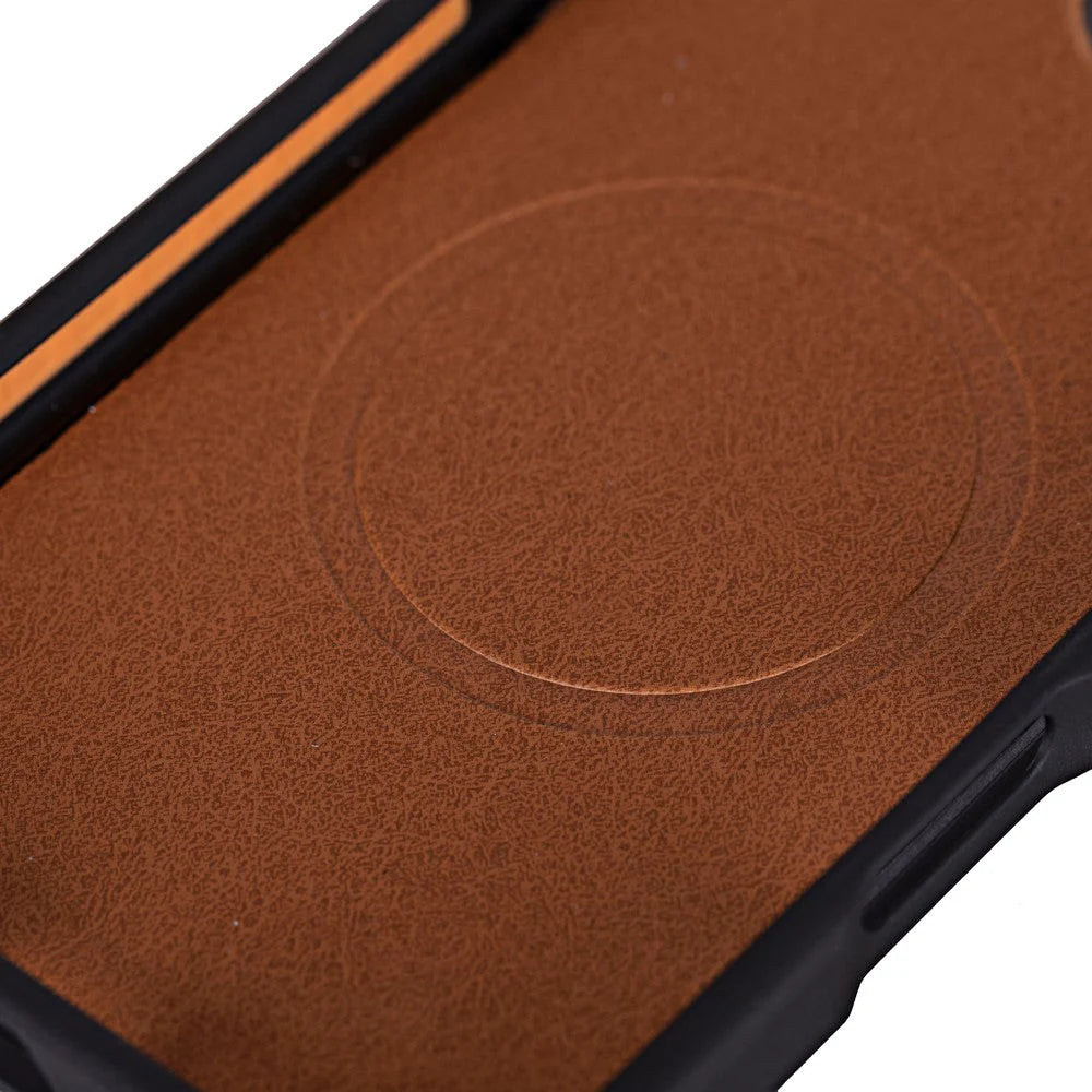 Weihnachtsmann iPhone 16 Pro Leder-Abnehmbare Brieftaschenhülle