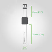 BA4 Style Genuine Leather Apple Watch Band