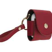 Mai Snap AirPods 1st and 2nd Generation Genuine Leather Case with Hook