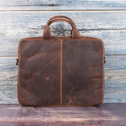 Apollo Geniune Leather Laptop Bag