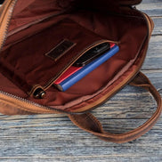 Apollo Geniune Leather Laptop Bag