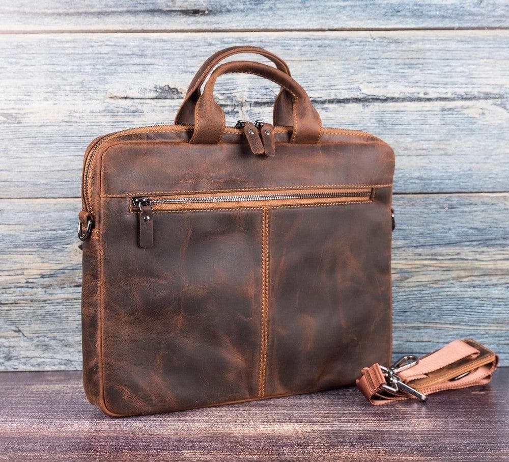 Apollo Geniune Leather Laptop Bag – Renna Leather