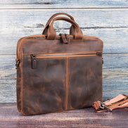 Apollo Geniune Leather Laptop Bag
