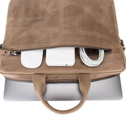 Apollo Geniune Leather Laptop Bag
