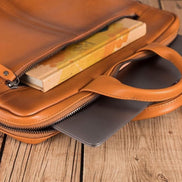 Apollo Geniune Leather Laptop Bag
