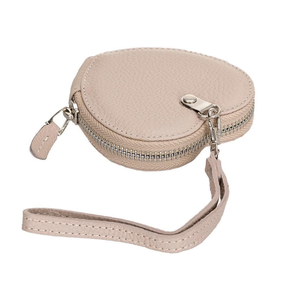 Herzförmige AirPods 1/2 Echtlederhülle