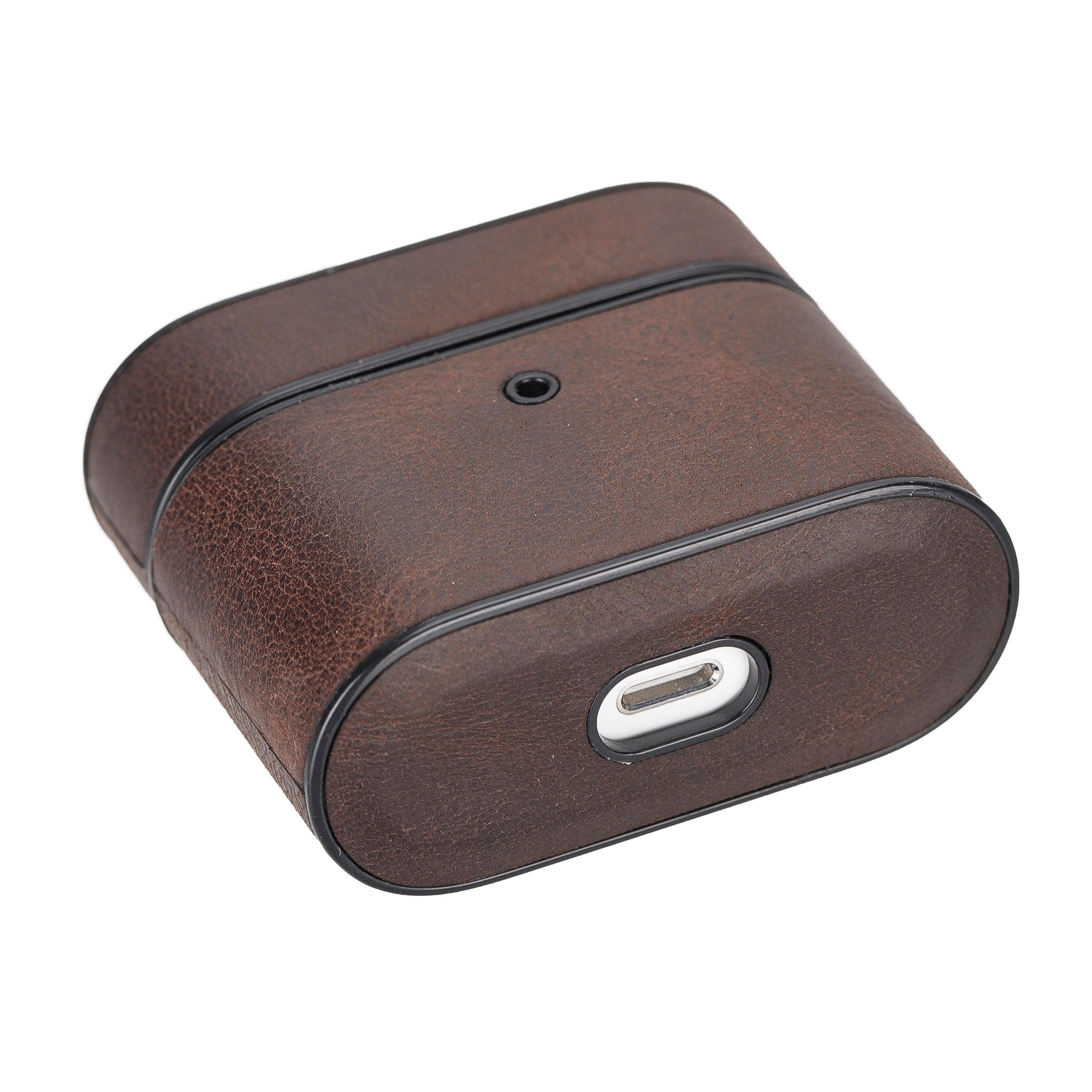 Casquet AirPods 3 Echtlederhülle