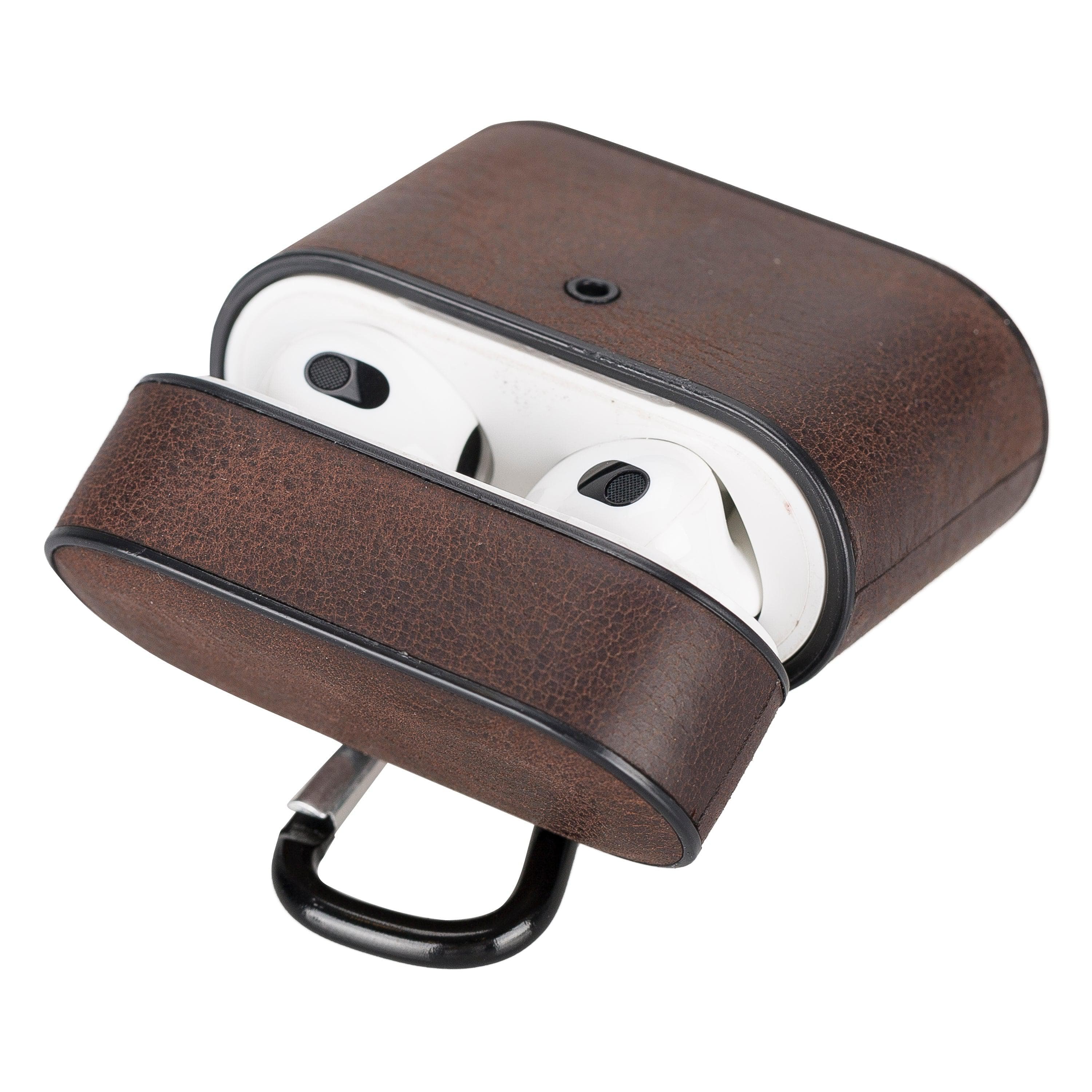 Casquet AirPods 3 Echtlederhülle