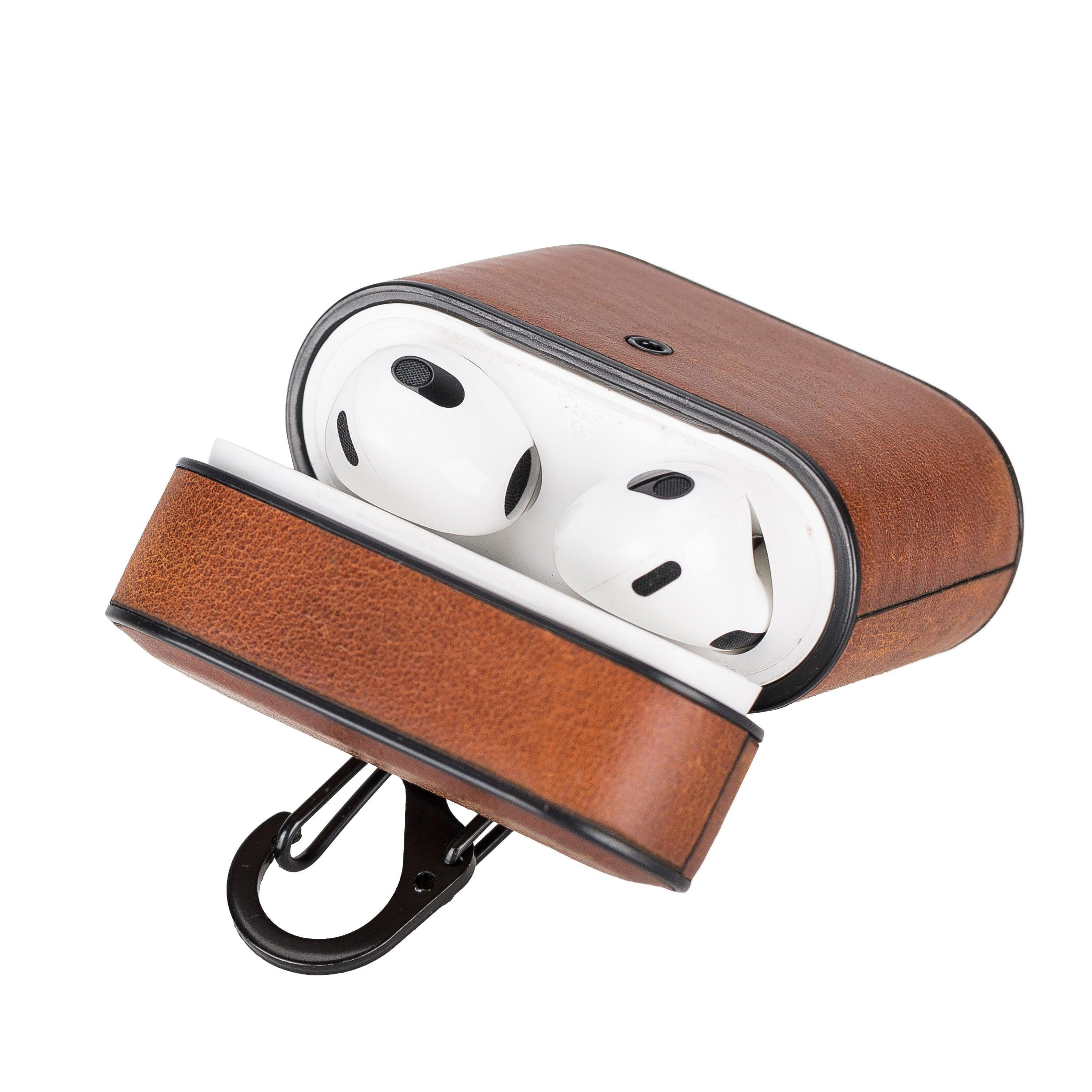 Casquet AirPods 3 Echtlederhülle