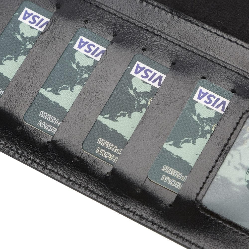 Eto iPad-Serie Echtleder-Brieftaschenhülle