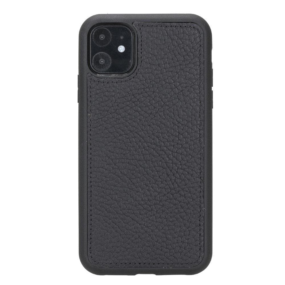 Magic iPhone 11 Serie Abnehmbare Echtleder-Wallet-Hülle - MW