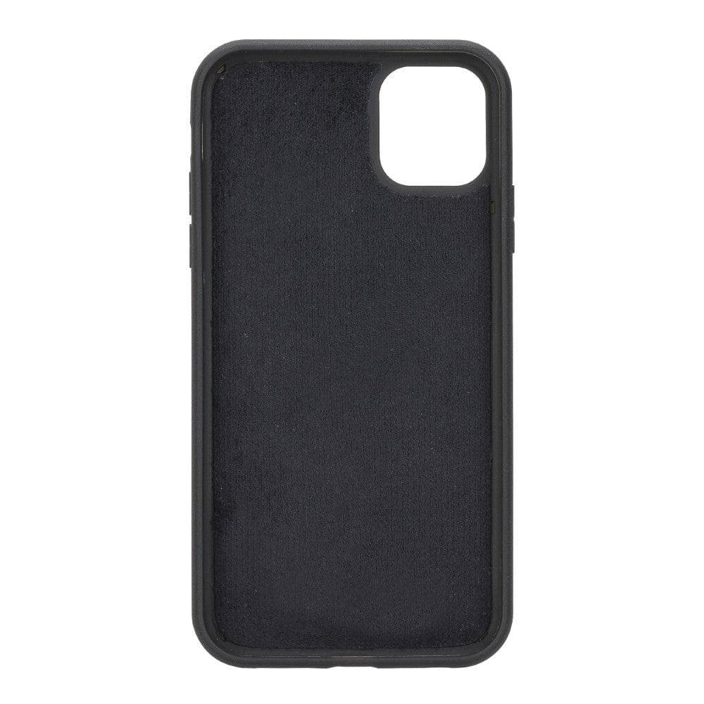 Magic iPhone 11 Serie Abnehmbare Echtleder-Wallet-Hülle - MW