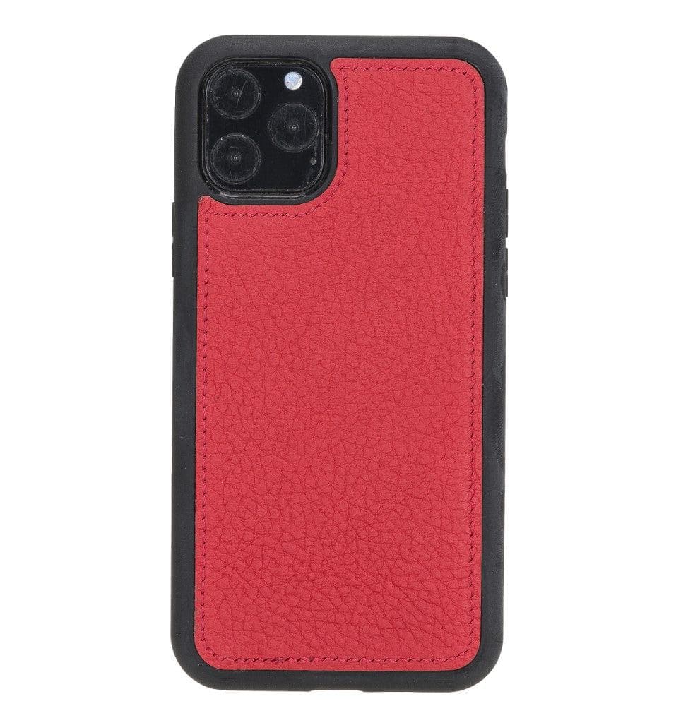 Magic iPhone 11 Serie Abnehmbare Echtleder-Wallet-Hülle - MW