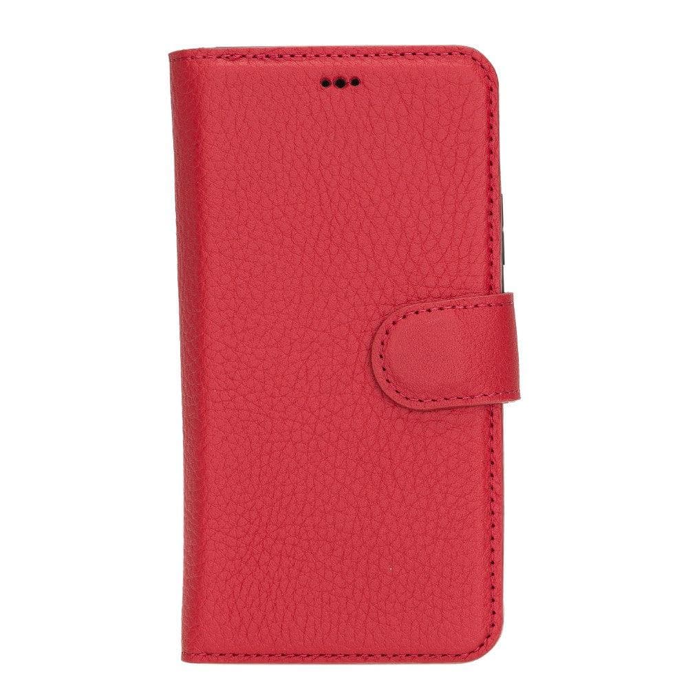 Magic iPhone 11 Serie Abnehmbare Echtleder-Wallet-Hülle - MW