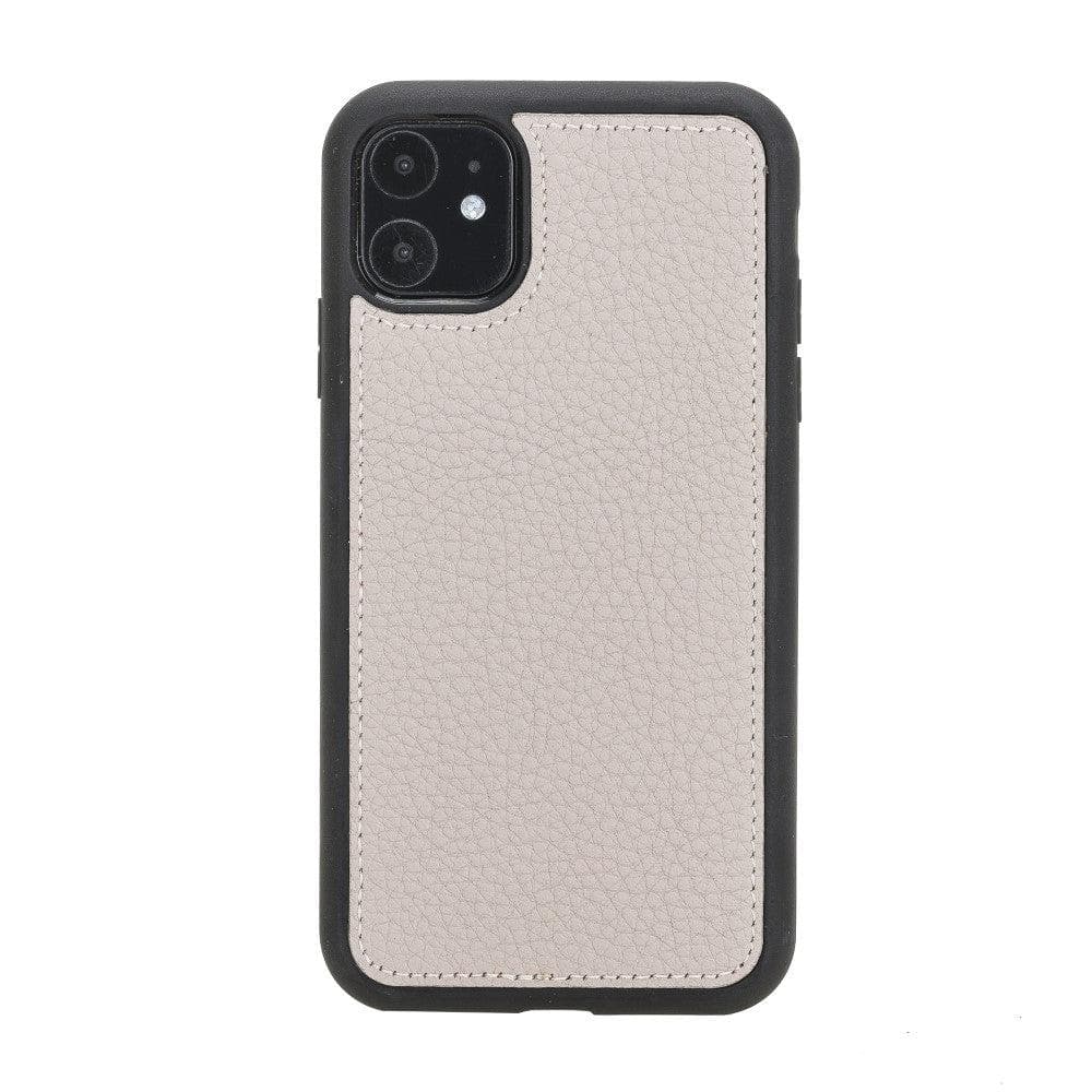 Magic iPhone 11 Serie Abnehmbare Echtleder-Wallet-Hülle - MW
