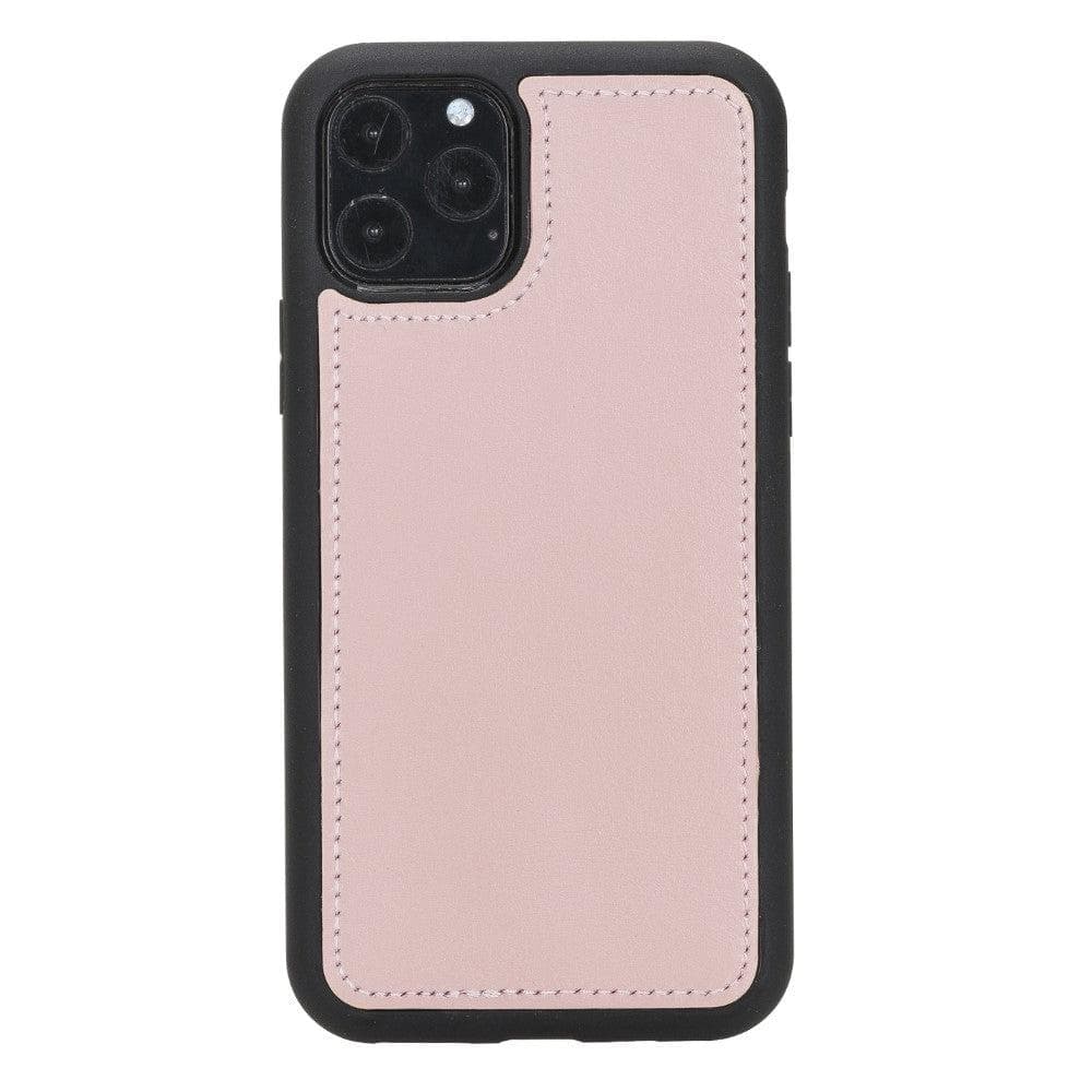 Magic iPhone 11 Serie Abnehmbare Echtleder-Wallet-Hülle - MW