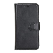 Magic iPhone 11 Serie Abnehmbare Echtleder-Wallet-Hülle - MW