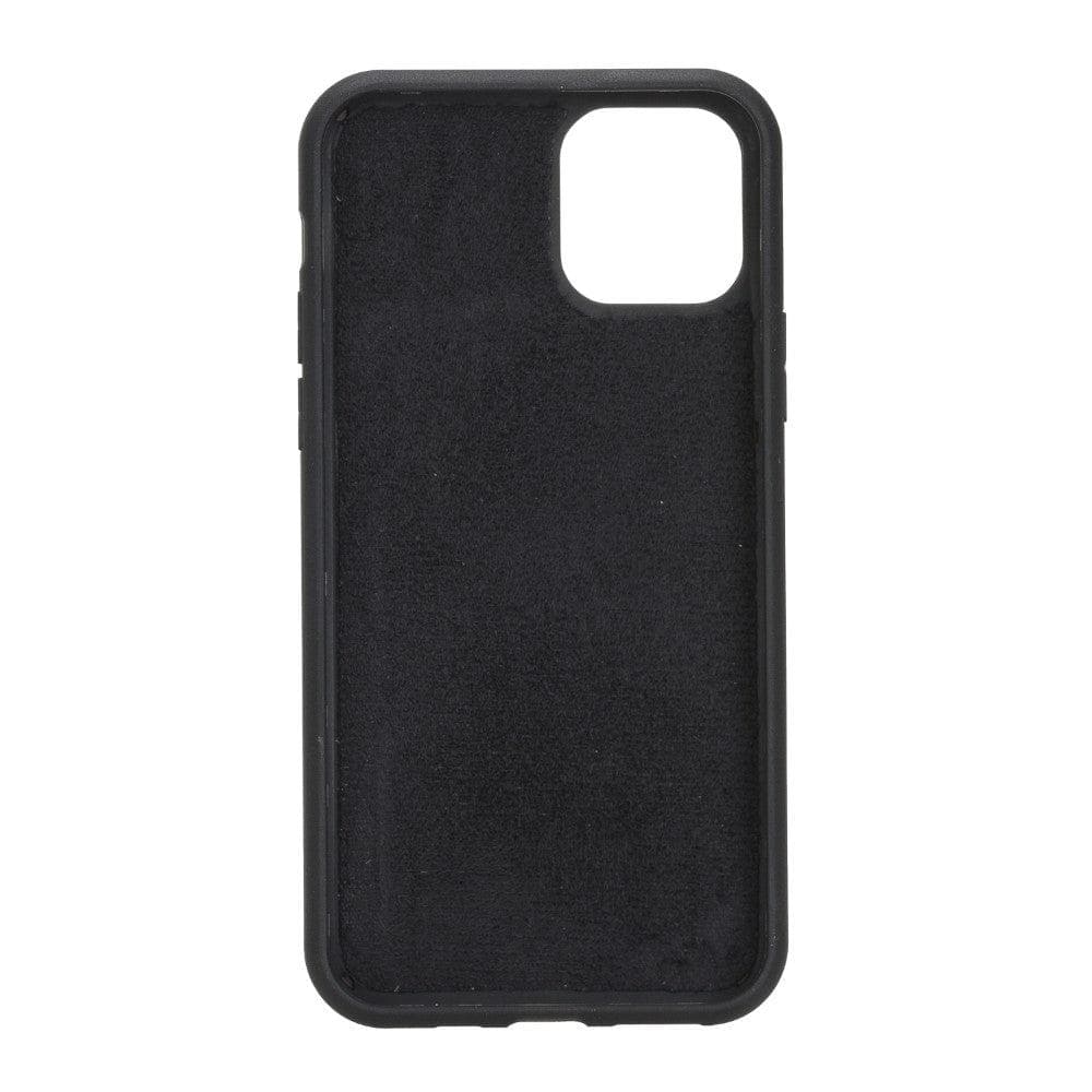 Magic iPhone 11 Serie Abnehmbare Echtleder-Wallet-Hülle - MW