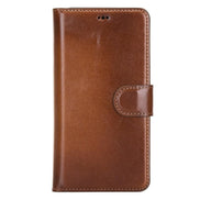 Magic iPhone 11 Serie Abnehmbare Echtleder-Wallet-Hülle - MW