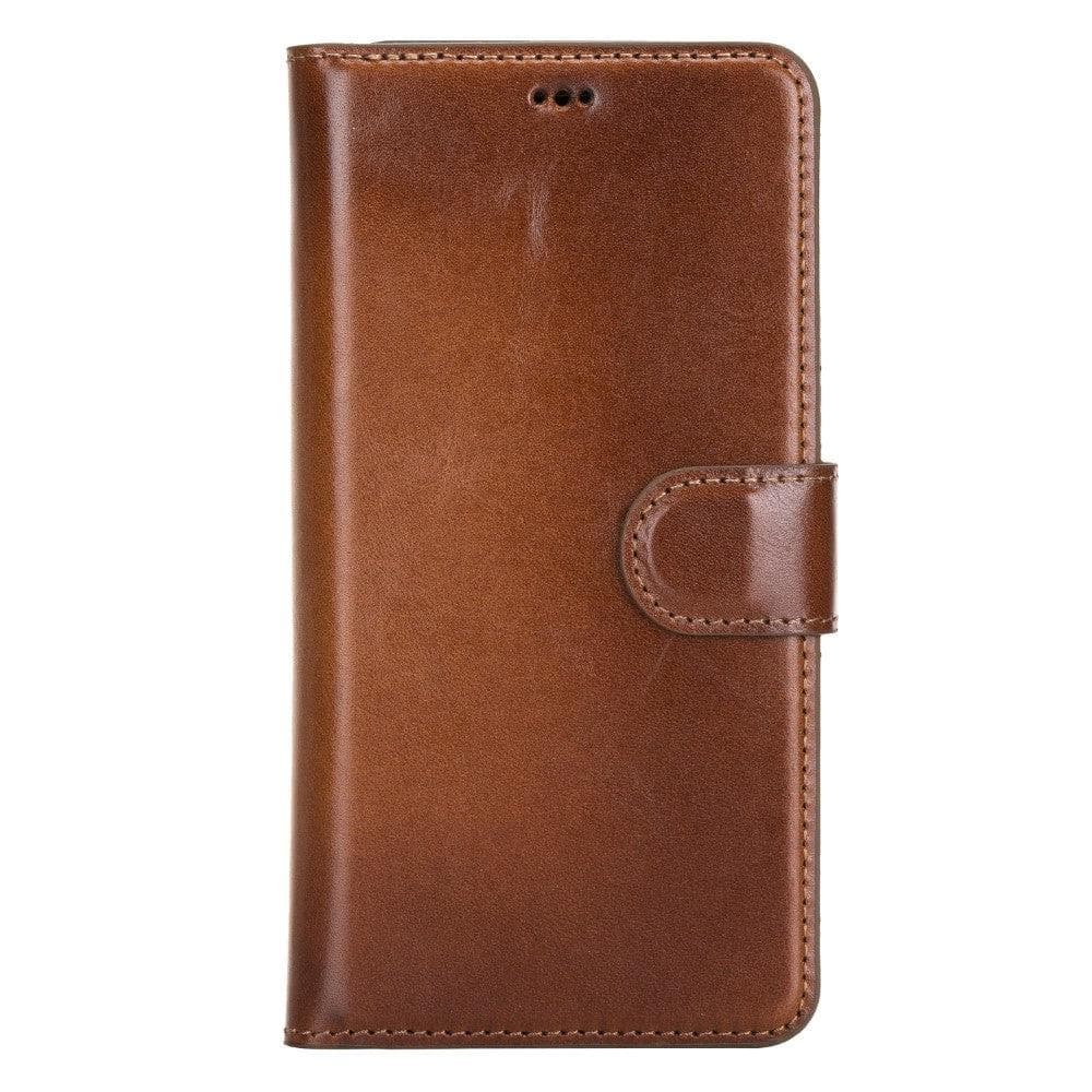 Magic iPhone 11 Serie Abnehmbare Echtleder-Wallet-Hülle - MW