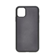 Magic iPhone 11 Serie Abnehmbare Echtleder-Wallet-Hülle - MW
