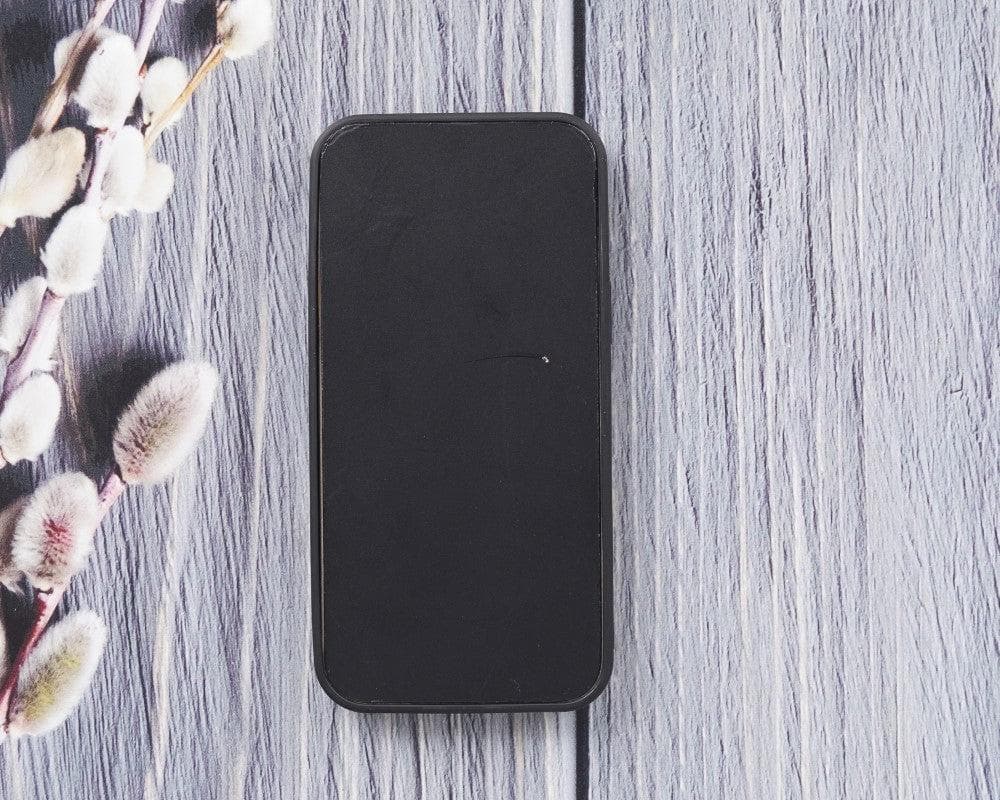 Flex Cover iPhone 12 Serie Echtleder-Rückseite / FXC