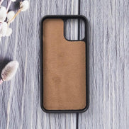 Flex Cover iPhone 12 Serie Echtleder-Rückseite / FXC