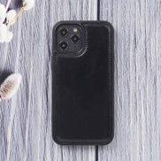 Flex Cover iPhone 12 Serie Echtleder-Rückseite / FXC