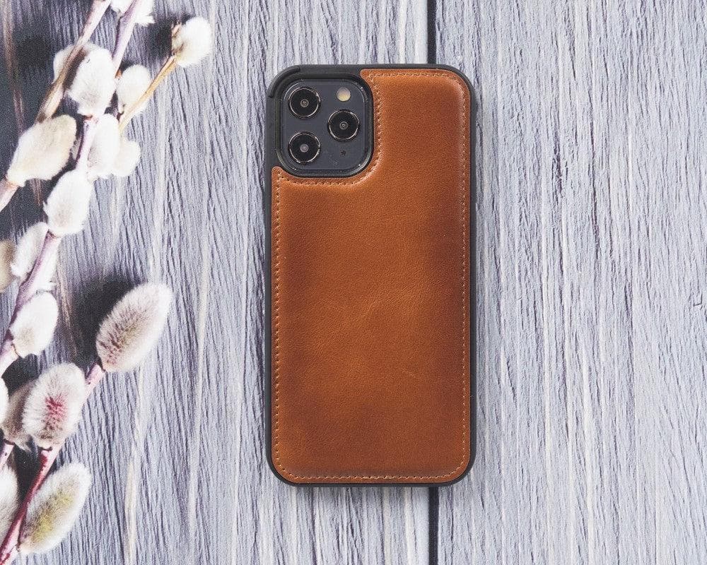 Flex Cover iPhone 12 Serie Echtleder-Rückseite / FXC