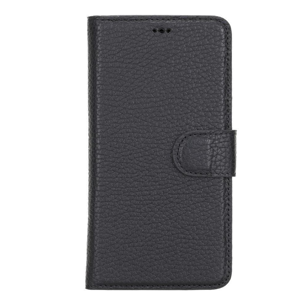 Magic iPhone 12 Serie Abnehmbare Echtleder-Wallet-Hülle - MW