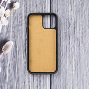 Magic iPhone 12 Serie Abnehmbare Echtleder-Wallet-Hülle - MW