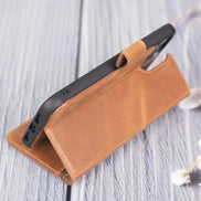 Magic iPhone 12 Serie Abnehmbare Echtleder-Wallet-Hülle - MW